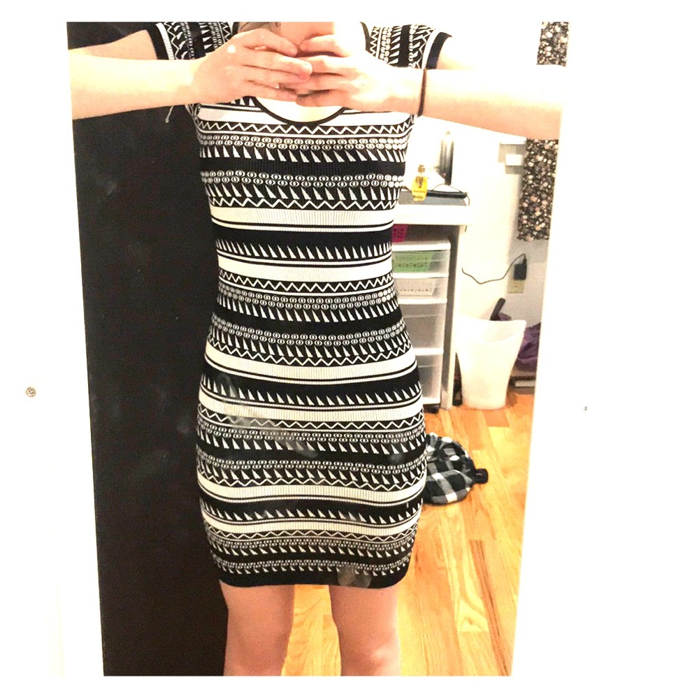 Tribal printed dress